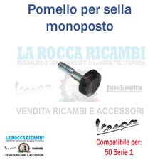 Pomello / Vite fissaggio sella monoposto Vespa 50 N/L/R - 125 Nuova - R.O 015540