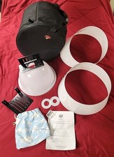 Cloud Dome Light Diffusing Kit w/Case-Extensions-Instructions  Many Accessories