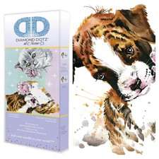 at Home Dog and Cat High Five Diamond Painting Kits for Adults - Diamond Art ...