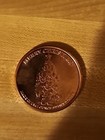 5 - 1 Oz Copper Round Nativity Design — photo 5