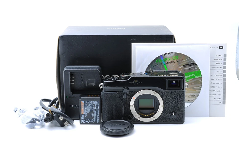 Near Mint in Box Fujifilm Fuji X Series X-Pro1 16.3MP Digital Camera Black Body - Image 2 of 4