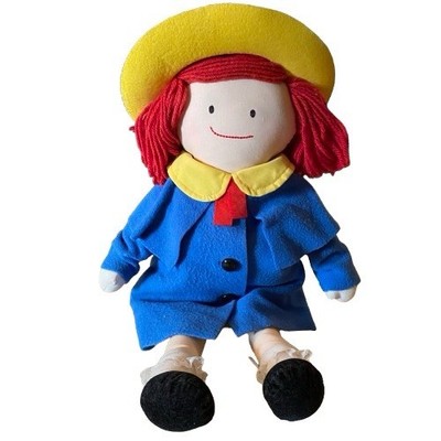 Eden Madeleine Doll Vintage 1990 Dressable Ragdoll Approx 18  w/ Appendix Scar