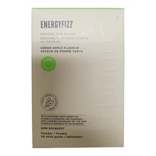 Arbonne Energy Fizz Sticks Green Apple (30 Sticks) - New - Exp. 7/2027