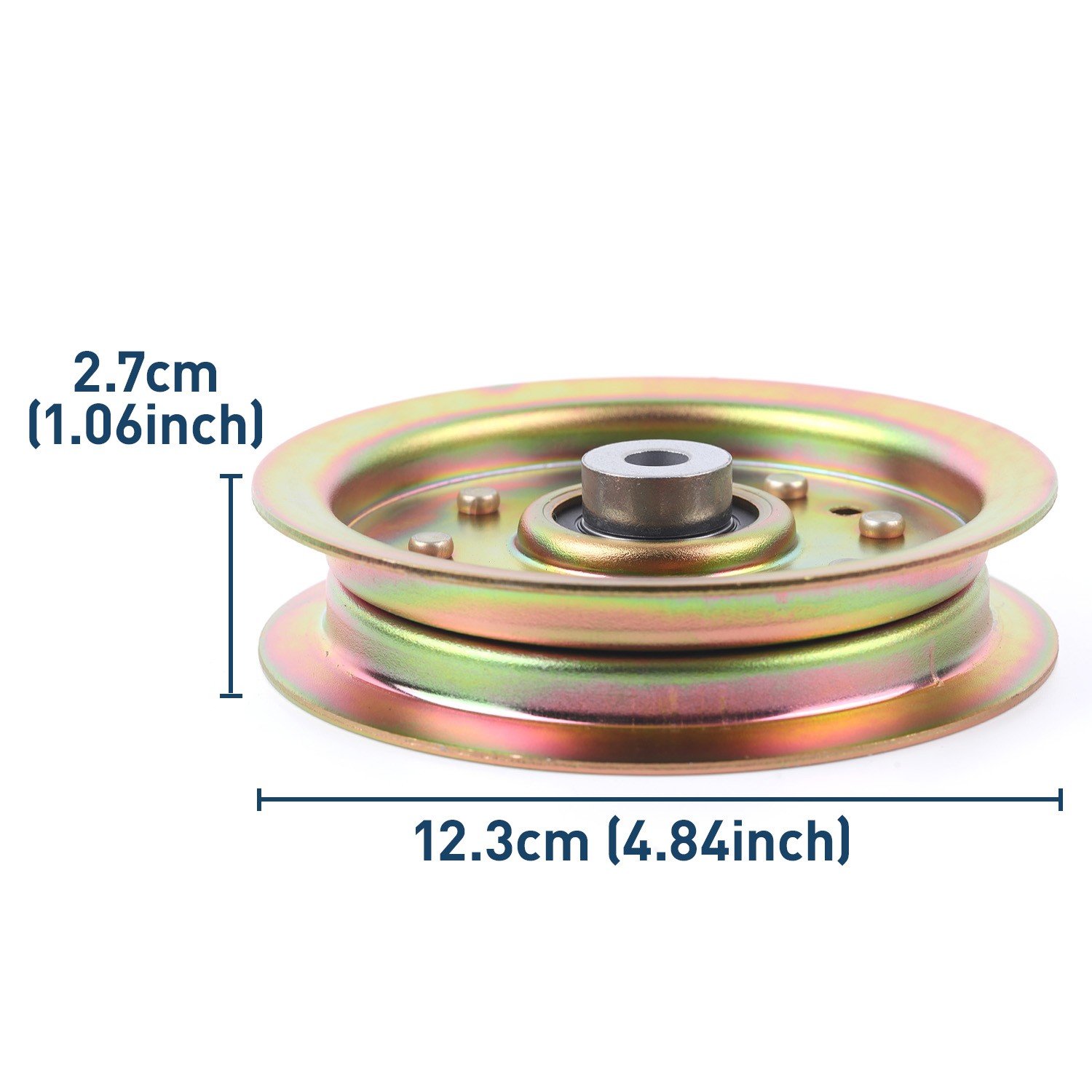 Replacement Idler Pulley 756-04129B for 38 42 46 54 Inch Lawn Mower ...