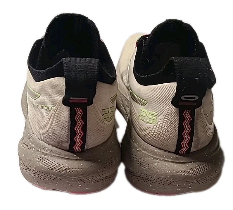 Zapatos de trail Gel-Nimbus 25 para mujer ASICS, baño natural/verde lima talla 7 Foto 4 de 4