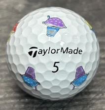Taylormade TP5 Pix Hawaii Snowcone Slushie Logo Golf Ball (1 Golf Ball)