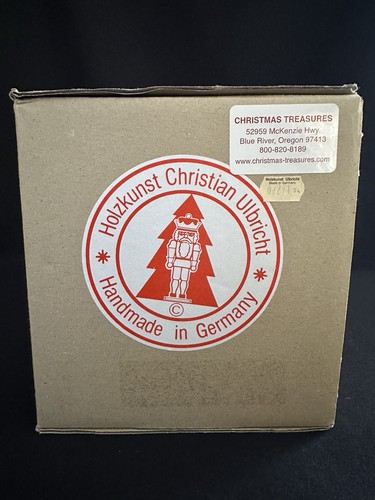¡FIRMADO! CHRISTIAN ULBRICHT 0/291 FANTASMA DE NAVIDAD PASADO CASCANUECES LE 55/5000 - Imagen 10 de 10