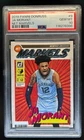 2019-20 Donruss Ja Morant Net Marvels Rookie RC #9 Grizzlies PSA 10