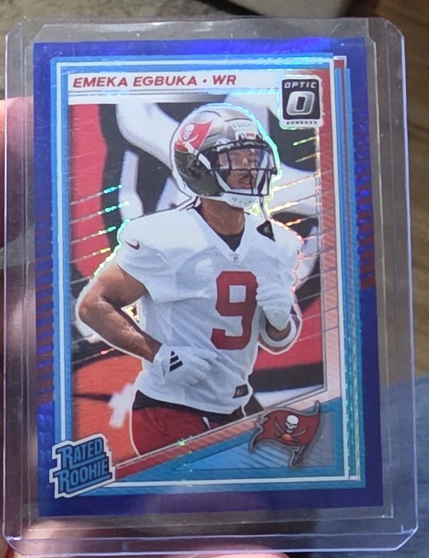 Panini 2025 Donruss Optic Emeka Egbuka Rated Rookie Buccaneers #265 NFL