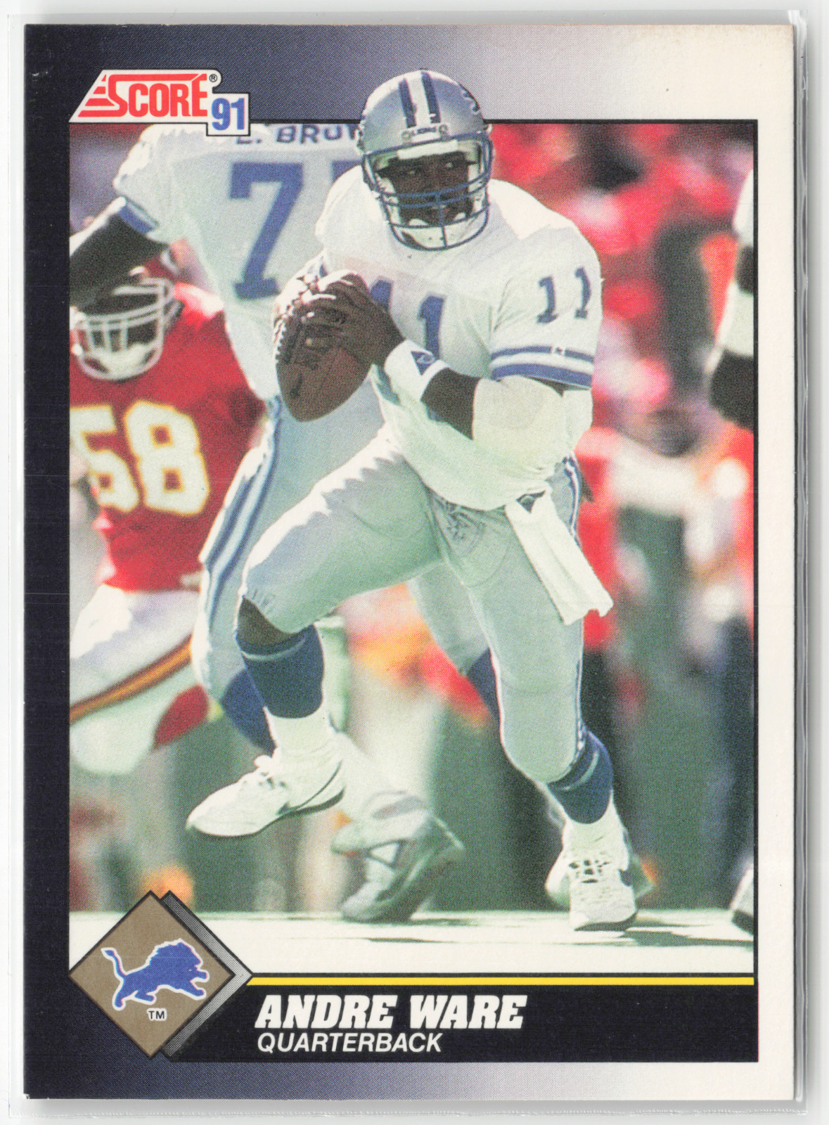 1991 Score Football #46 1 - 686 - Pick Your Card!