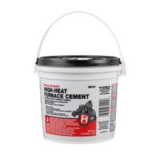 Hercules 35515 High Heat Non-Porous Regular Body Furnace and Stove Cement 1/2 ga