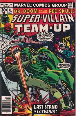 Super-Villain Team-Up #11 (Marvel Comics April 1977) *Reduced Price*