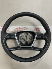 AUDI A6 A7 A8 AUDI MULTIFUNCTION LEATHER STEERING WHEEL BLACK 4N0419091AE...
