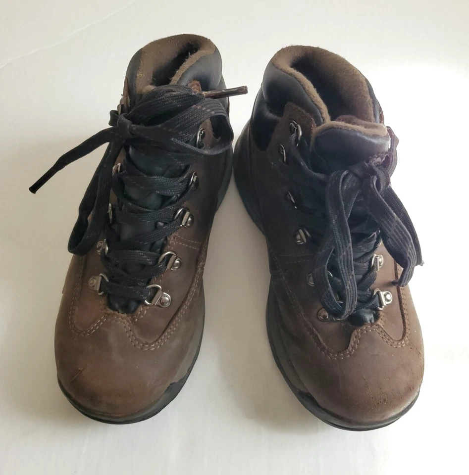 Botas de Senderismo Impermeables Hi-Tec Altitude IV Jr Juvenil Talla 2 Cuero Marrón Trail Foto 2 de 4