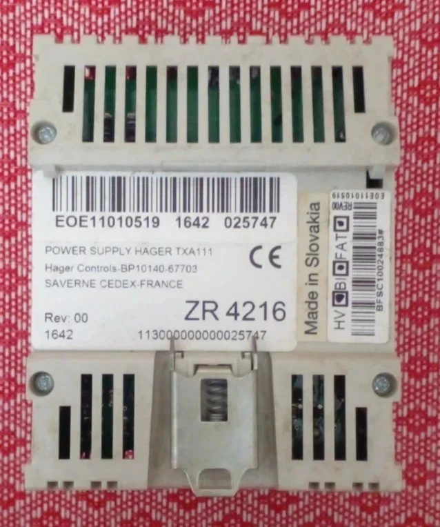 Used Hager TXA111 KNX Power Supply 30 V DC 320 mA DIN‑Rail OEM - Image 2 of 2