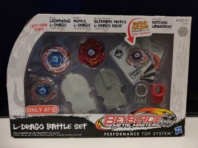 Beyblade Metal Masters L Drago Battle Set Target Exclusive Hasbro Grail Sealed
