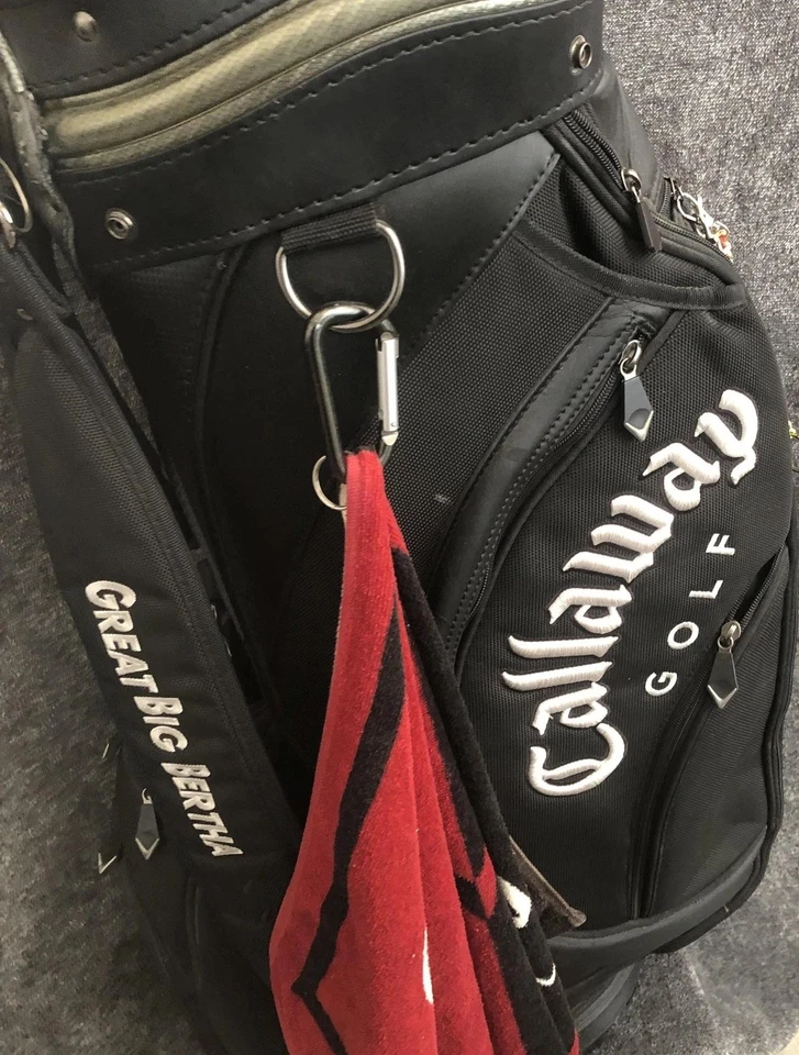 Callaway Great Big Bertha Cart Bag Black w/ Select Edition Clubs Set Spalding - Image 4 of 4