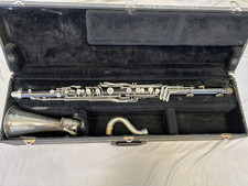 SOLID QUALITY BUNDY SELMER U.S.A. BASS CLARINET  CASE