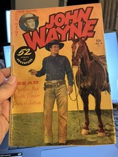 John Wayne Adventure #4 1950 - Toby Press -VG+ - Comic Book