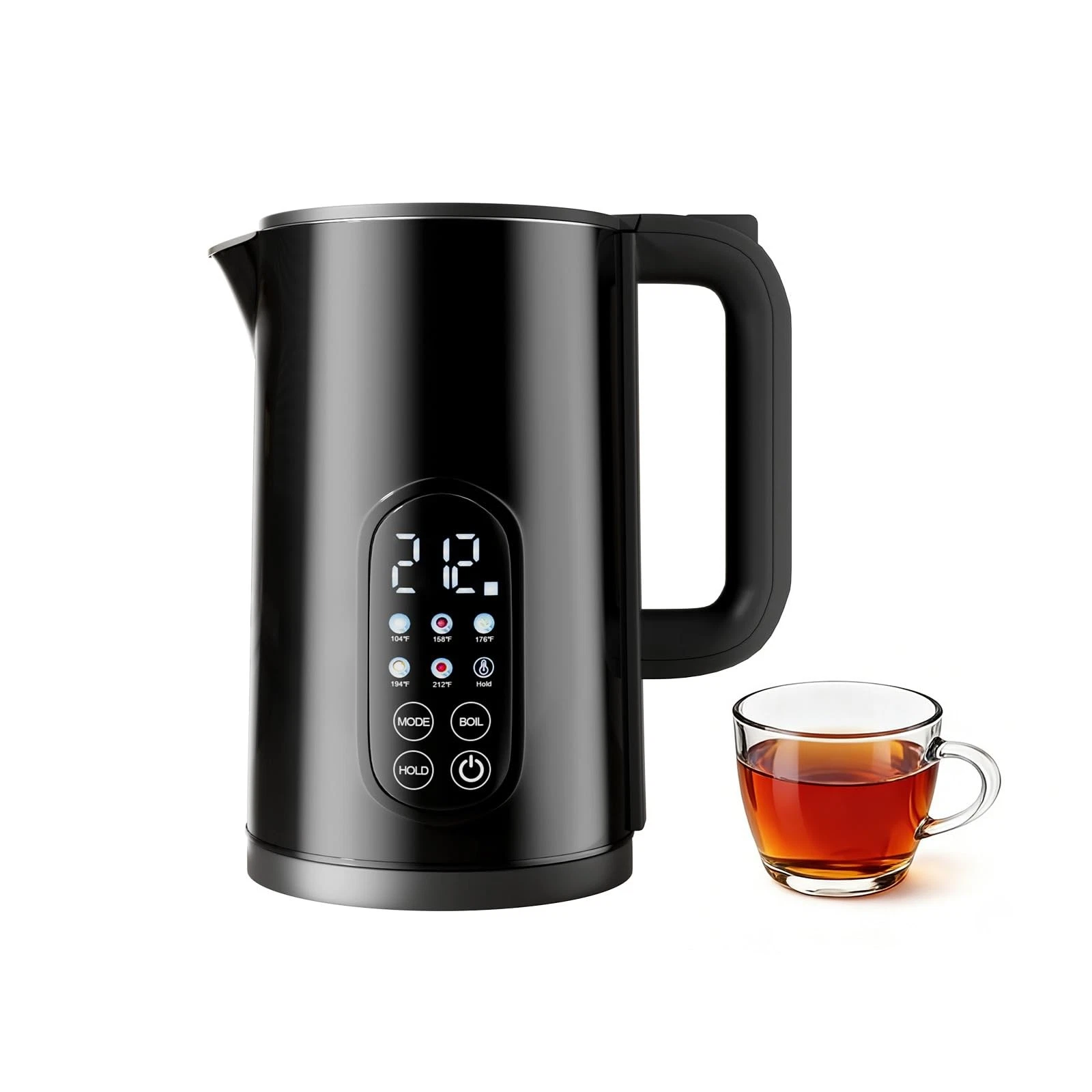 Electric Kettle with Temperature Control, 1.7L Hot Water Kettle for Tea, Coff...