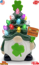St Patricks Day Decorations, St Patricks Day Decor, Saint Patricks Gnome Tree...