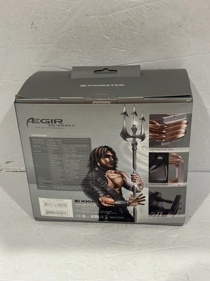 Xigmatek Aegir SD128264 CPU Cooler Brand New Sealed - Image 4 of 4