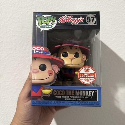 Funko Pop Digital Kelloggs #57 Coco The Monkey LE 1640 pcs - Legendary