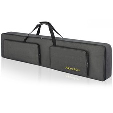 88 Key Padded Keyboard Gig Bag Portable Foldable Electric Piano Case Bag For