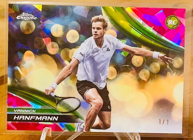 2025 Topps sapphire Tennis - Yannick Hanfmann - Pad 1/1