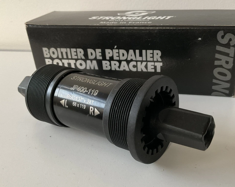 Stronglight JP400 Square Taper JIS Bottom Bracket 119mm x 68mm - Image 3 of 3