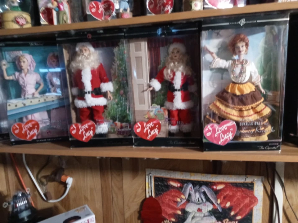 I Love Lucy barbie collection lot of 19 -all factory-sealed in their original pa - Image 4 of 4