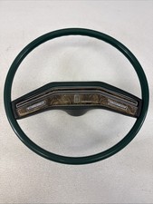 1976-1977 Lincoln Continental Town Car Steering Wheel W/ Horn Pad OEM Jade Green