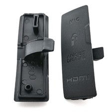 2X(1Set DC IN/VIDEO OUT Rubber Door Bottom Cover for 550D Camera E5U1)1960