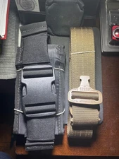 Lot of 2 Tactical Belts – AustriAlpin Cobra® Pro Style Rigger’s Belt + Black Gea