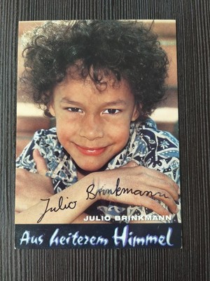 Original Autogrammkarte - Aus heiterem Himmel - Julio Brinkmann