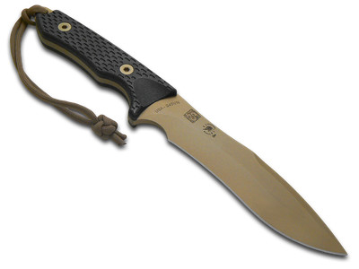 Spartan Blades Ronin Shinto SB47DEBKKYTN Black Canvas Micarta Black S45VN Knife