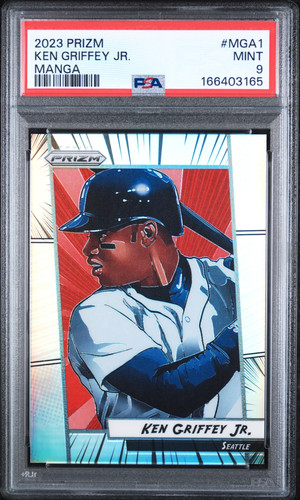Ken Griffey Jr. #MGA1 2023 Panini Prizm Manga card