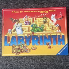 Ravensburger Labyrinth Family Board Game - Hunt for treasure in a changing maze