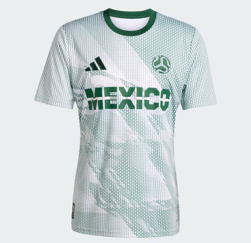 Adidas Mexico Away Jersey World Cup 2026 - White/ Green - Men's