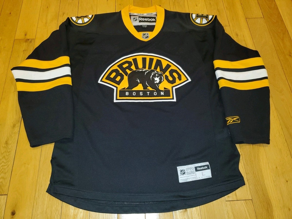 Vintage 2009 Reebok Premier 3rd Alternate BOSTON BRUINS Mens NHL Team  JERSEY L