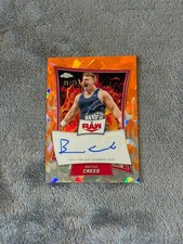 2025 Topps Chrome WWE Sapphire Brutus Creed Orange Signed /25 SHIPS ASAP