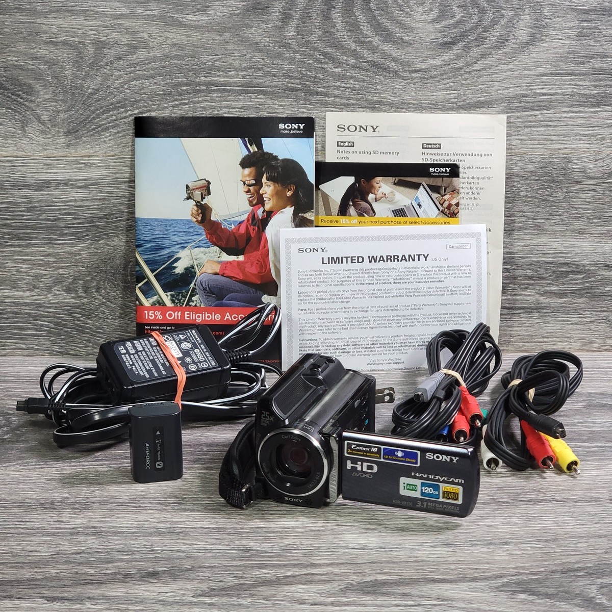 Photography Camcorders Sony Handycam Hdr Sony Cx180 Sony HDR