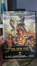 Golden Axe III SEGA Mega Drive Genesis 16 Bit Game Card with Box & Manual