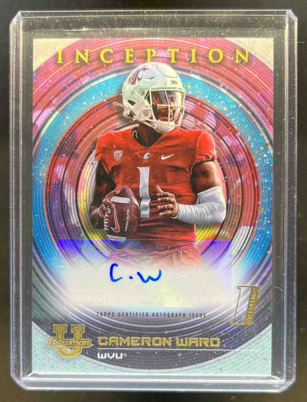 2022 Bowman University Inception Cameron Ward Auto #BIA-CWD