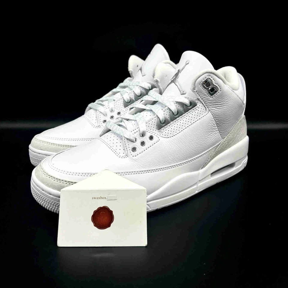 Air Jordan 3 ретро чистые деньги 2025 CT8532-111 доставка сейчас - Изображение 2 из 4