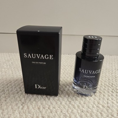 Leerer gebrauchter Dior Sauvage Eu De Parfum 60ml LEERER Flakon und Karton Original