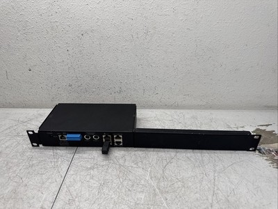APC AP9319 Environmental Monitoring Unit with Rack Mount UNTESTED MISSING AC