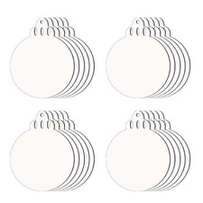 Elegant Sublimation Accessory Christmas Ornament Set for a Festival Celebration