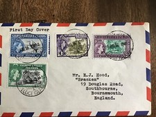 Gilbert Ellice Islands 1956 first day cover