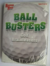 Ball Busters Golf Brainteaser 2006 Trivia University Games Ages 8 and Up New
